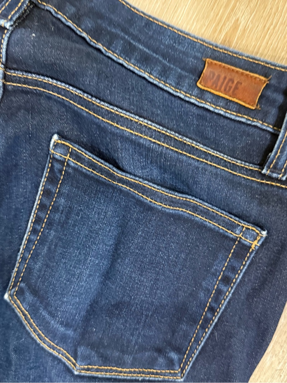 PAIGE Dark Indigo Skinny Jeans for Women - Picture 5 of 6